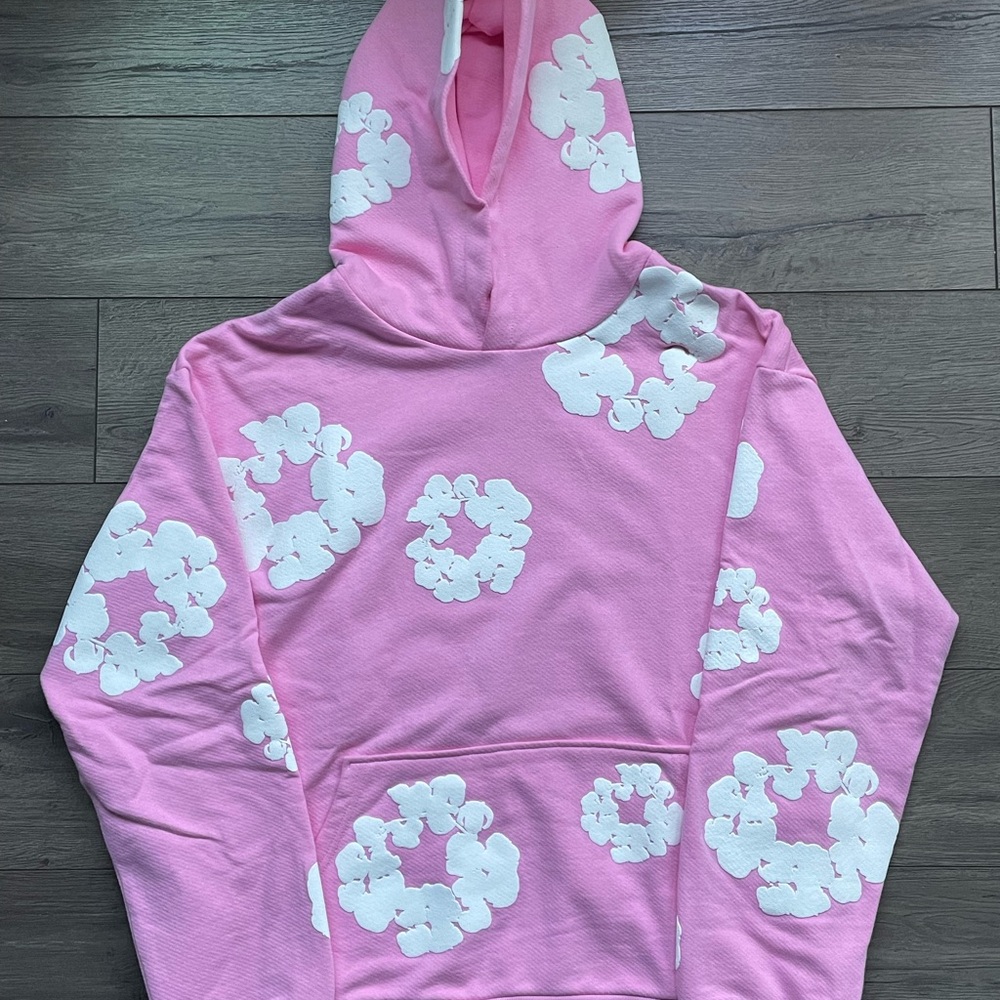 Pink Denim Tears Hoodie